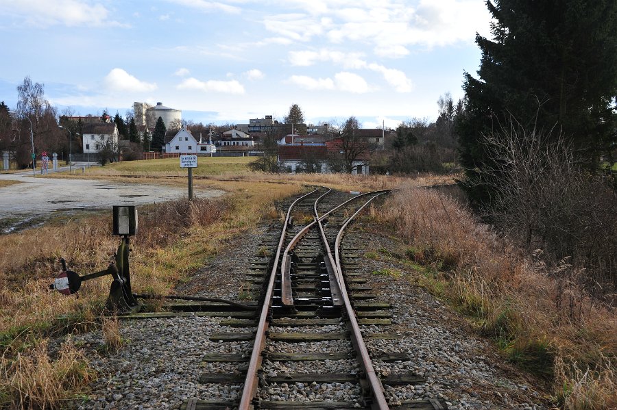 Gleisdreieck Gmuend an der Grenze (2)